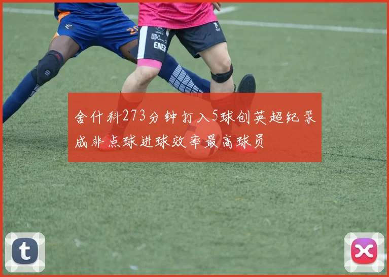 舍什科273分钟打入5球创英超纪录成非点球进球效率最高球员